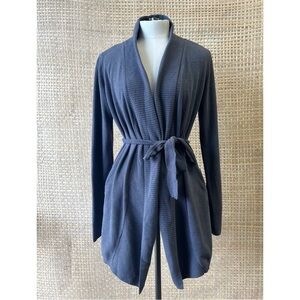 Barefoot Dreams Size Small Cozy Chic Ultra Lite Knit Wrap Cardigan Sweater